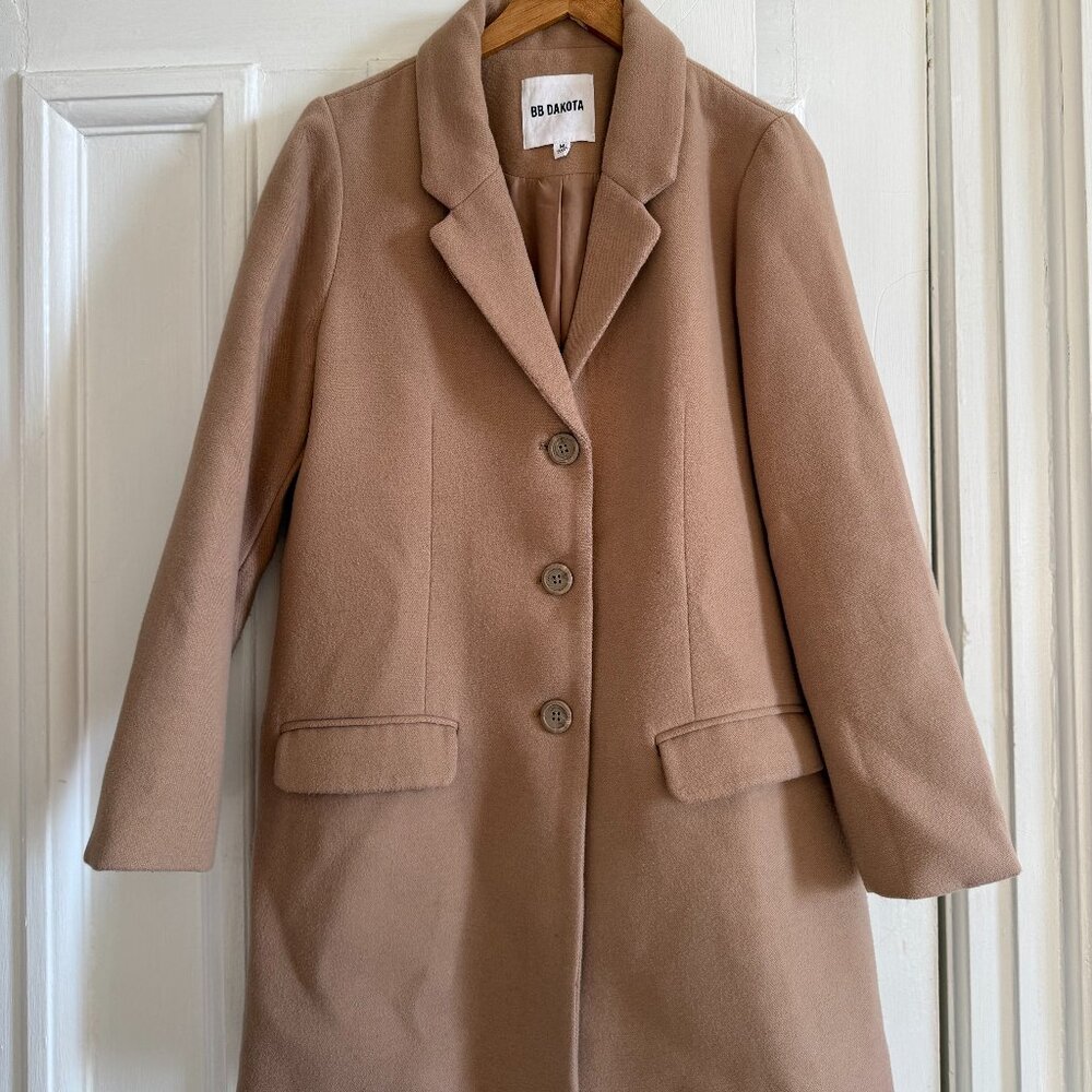 BB Dakota Tan Pea Coat